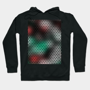 colored pattern Hoodie